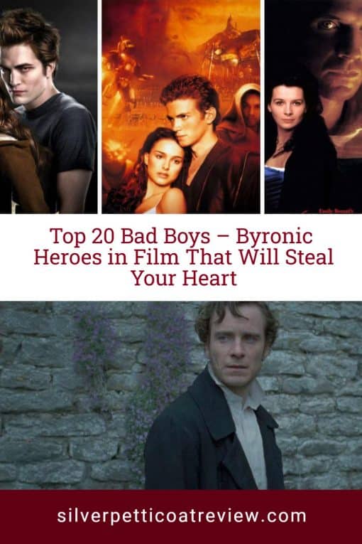 Top 20 Bad Boys &ndash; Byronic Heroes in Film That Will Steal Your Heart pin image