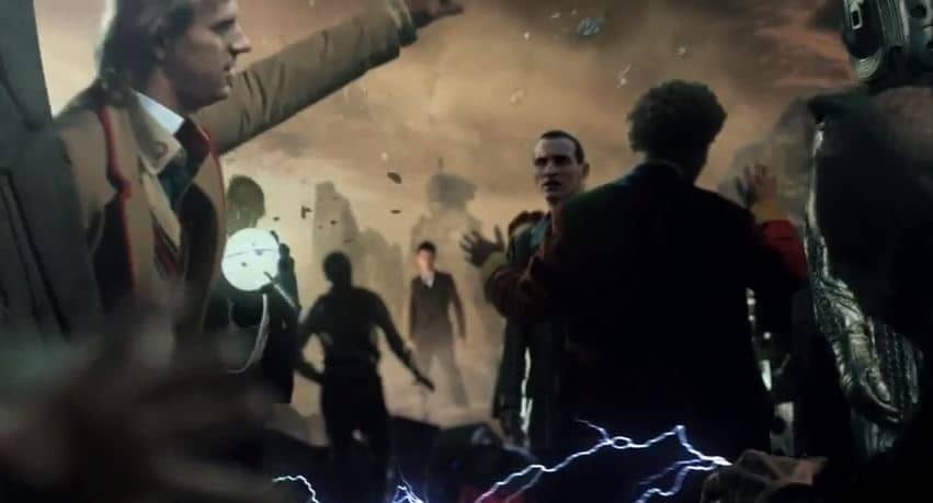 Snapshot from Doctor Who Trailer Photo: BBC; day of the doctor theory
