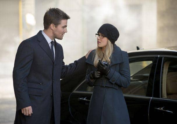 Oliver and Felicity in Russia. Photo: CW