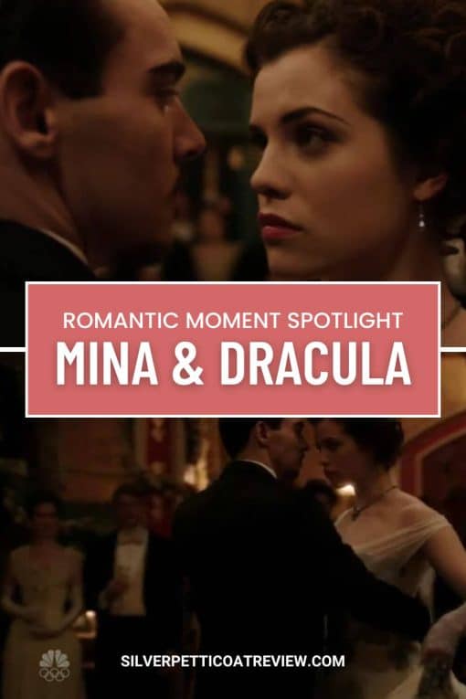 Romantic Moment Spotlight mina and dracula pin