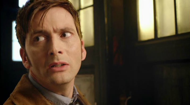 "I don't want to go." - The Tenth Doctor. Photo: BBC