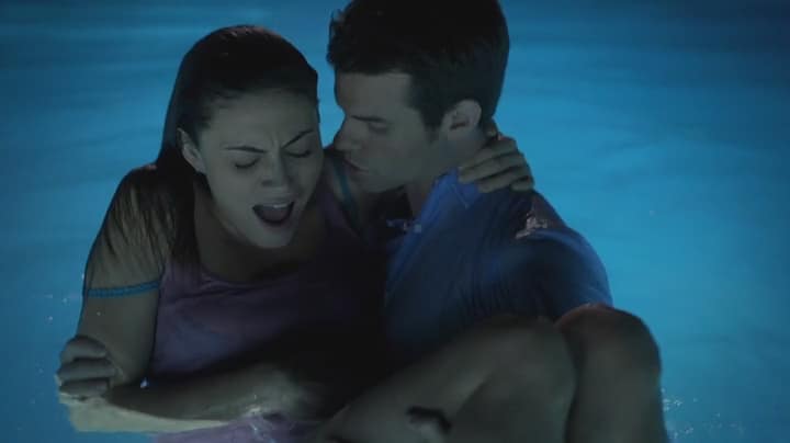 Elijah attempts to calm Hayley down by comforting her. Photo: CW