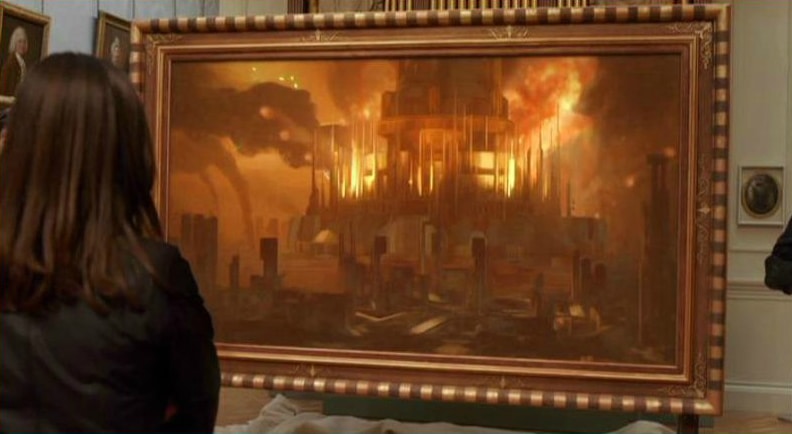 Time Lord art - it's bigger on the inside. Photo: BBC