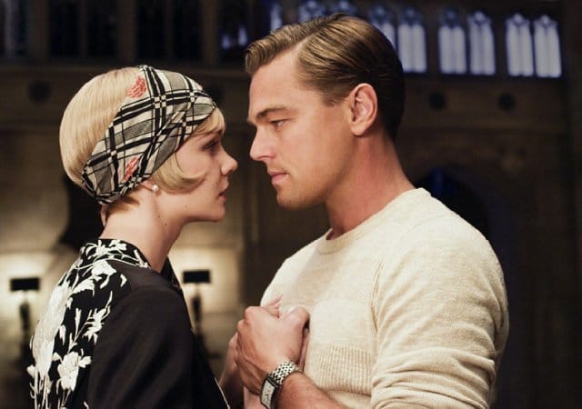 Carey Mulligan and Leonardo Dicaprio in The Great Gatsby. Image Credit: Warner Bros.