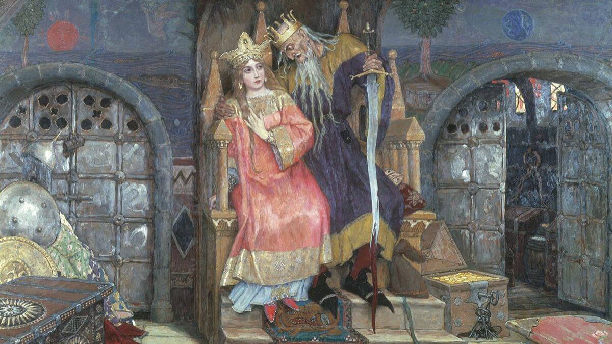 Kashchei the Immortal painting