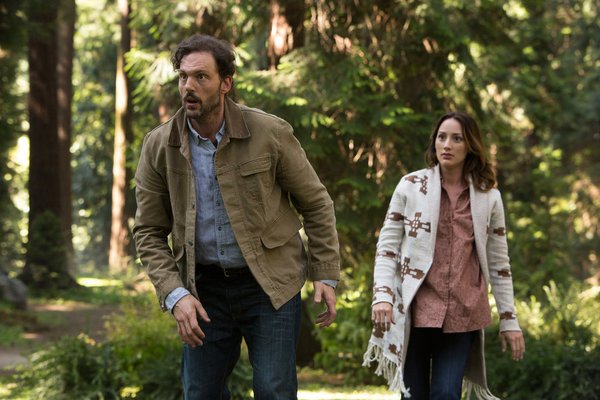 Monroe (Silas Weir Mitchell) and Rosalee (Bree Turner) helping out on an investigation in Grimm Photo: NBC