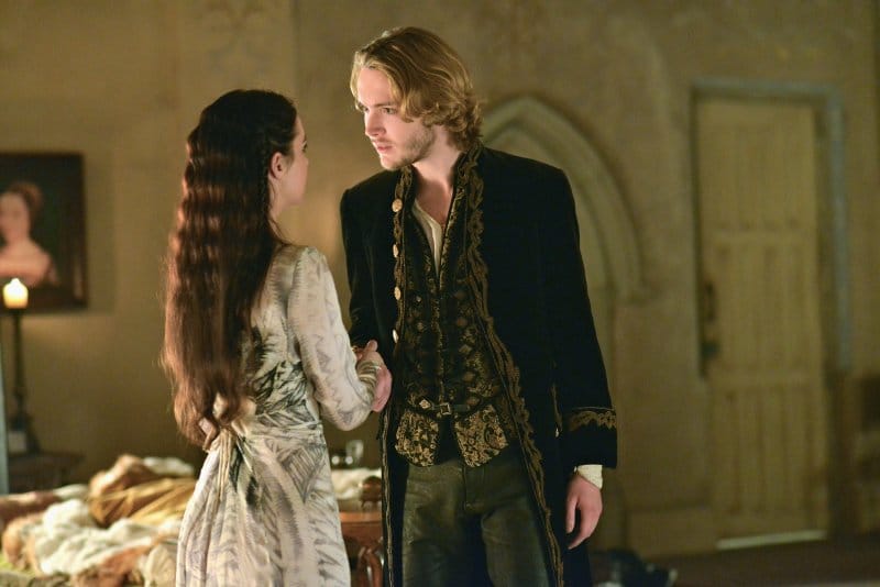 Queen Mary (Adelaide Kane) and Prince Francis (Toby Regbo) in Reign Photo: CW