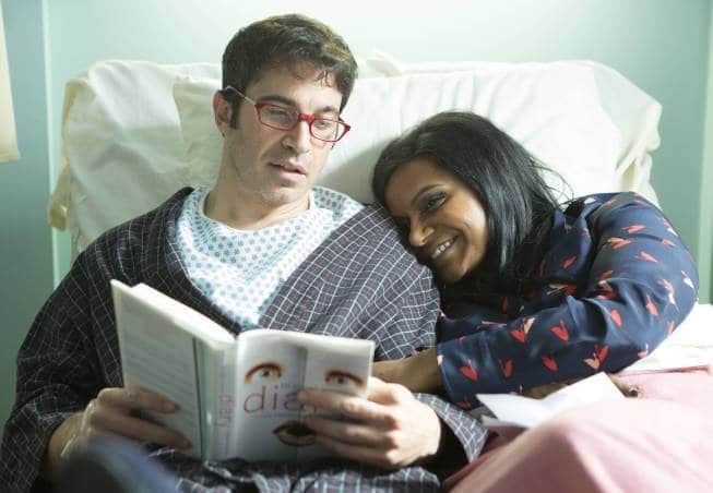 Mindy (Mindy Kaling) and Danny (Chris Messina) in The Mindy Project Photo: FOX
