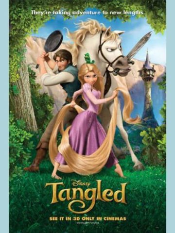 Tangled poster - Behind the Grimm