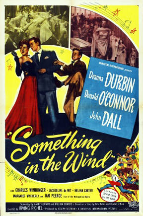 Something in the Wind Poster