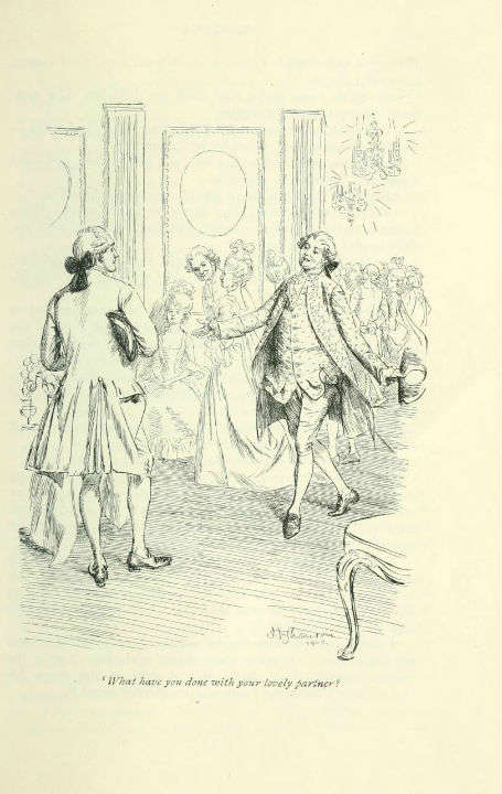 Illustration for Evelina: Hugh Thomson, 1903