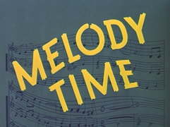 Melody Time Title Card Photo: Disney