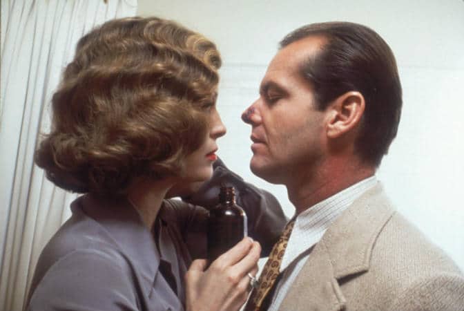 Faye Dunaway and Jack Nicholson in Chinatown. Photo: Paramount Pictures