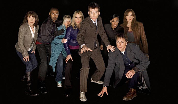 The Doctor's companions in series 4.