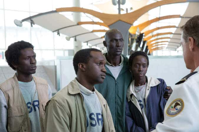The Sudanese Refugees in The Good Lie. Photo: Warner Bros.