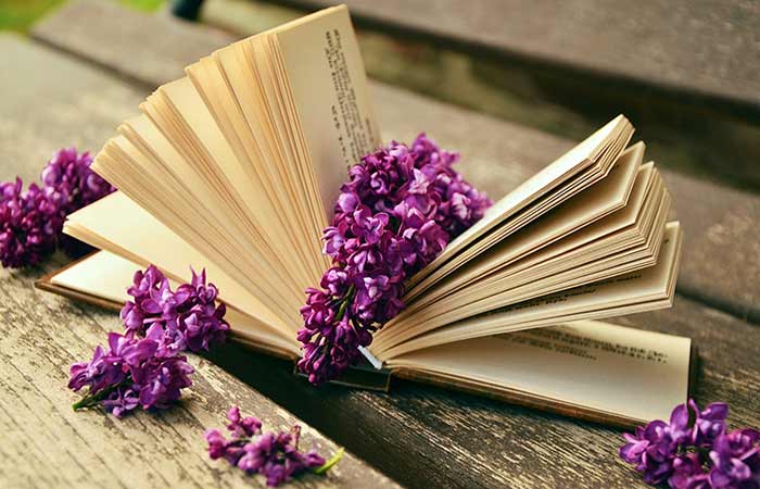 Book and Lilacs Picture from Pixabay