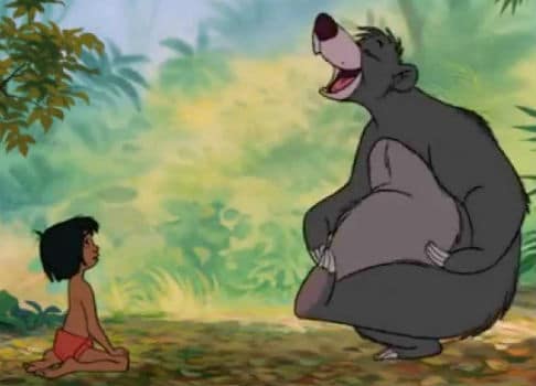 Mowgli and Baloo - The Jungle Book