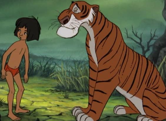 Mowgli Meets Shere Khan - The Jungle Book