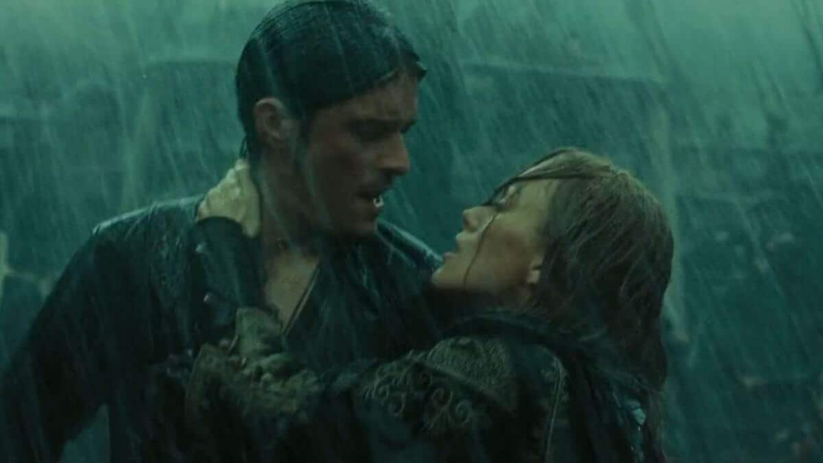 Elizabeth and Will Pirates screenshot underrated romantic moments period dramas