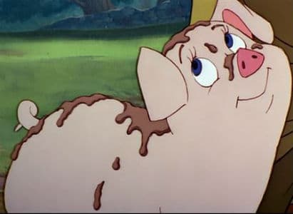 Hen Wen, the most adorable orracular pig EVER Photo: Disney