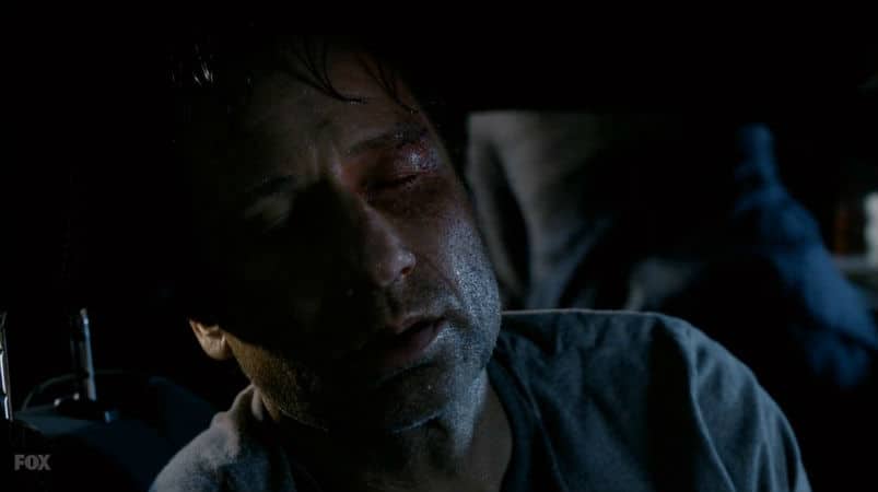 Mulder dying the x-files