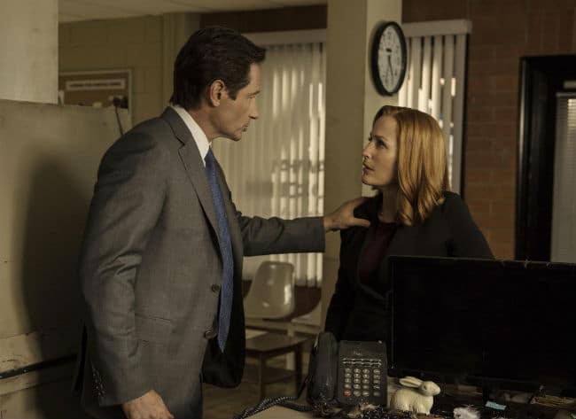 Scully and mulder were monster the x-files