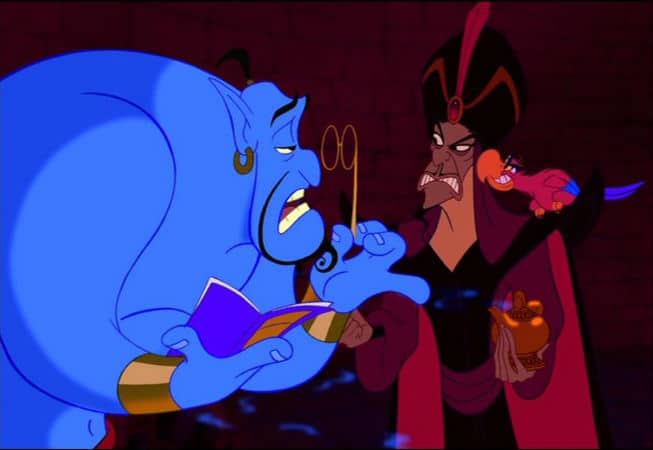 Genie and Jafar Photo: Disney