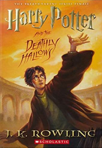 harry potter and the deathly hallows book cover