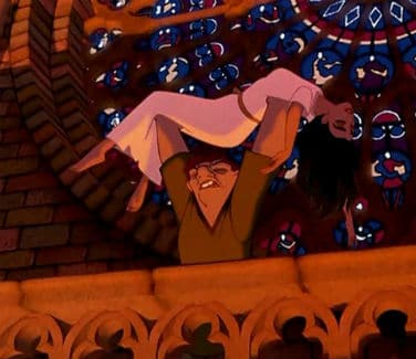 Quasimodo Saves Esmeralda Photo: Disney