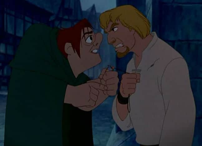 Quasimodo and Phoebus Photo: Disney
