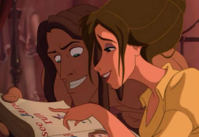 Jane Teaches Tarzan to Read