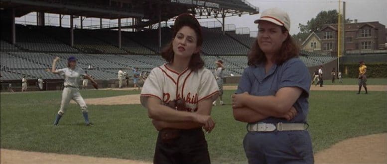 A League of their own Madonna and O'donnell