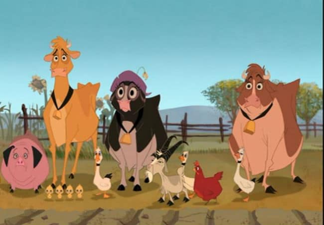 The Livestock; Home on the Range Photo: Disney