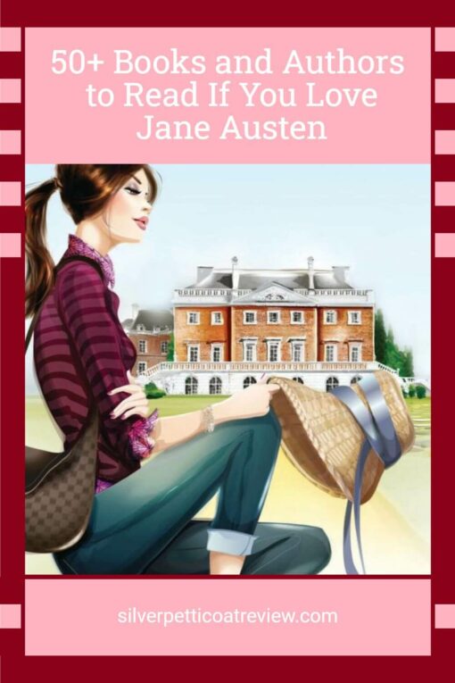 50+ Books and Authors to Read if you love jane austen pinterest image