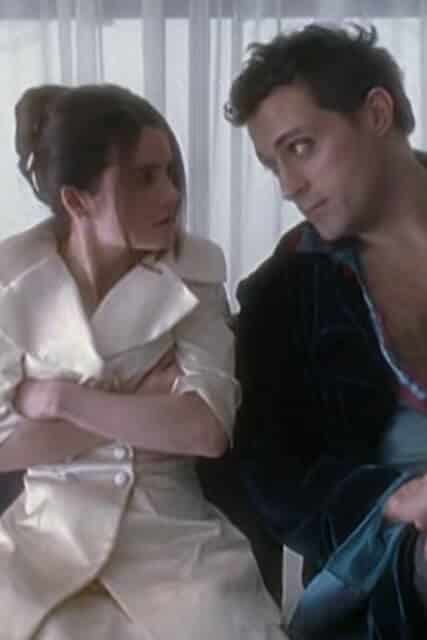 The Taming of the Shrew 2005 showing Kate and Petruchio sitting together at an airport.