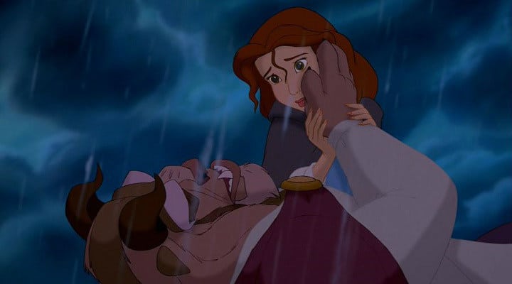 Beauty And The Beast Romance in the Rain