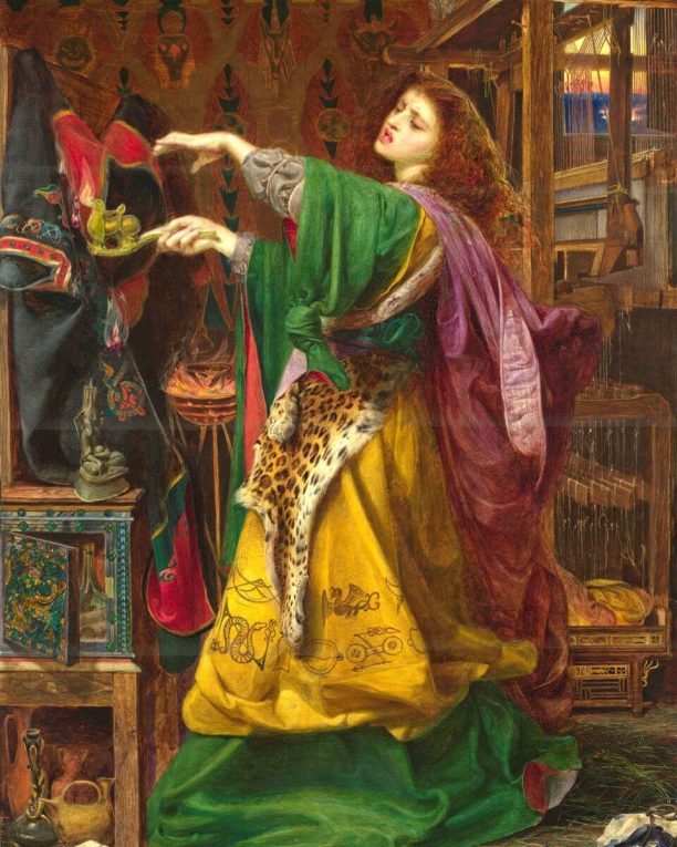 Picture: Morgan Le Fay by Frederick Sandys