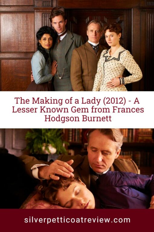 The making of a lady 2012 Review; pinterest image showing the cast