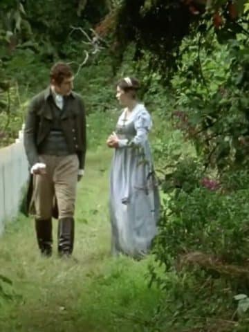 Mr. Tilney and Catherine in Northanger Abbey 2007