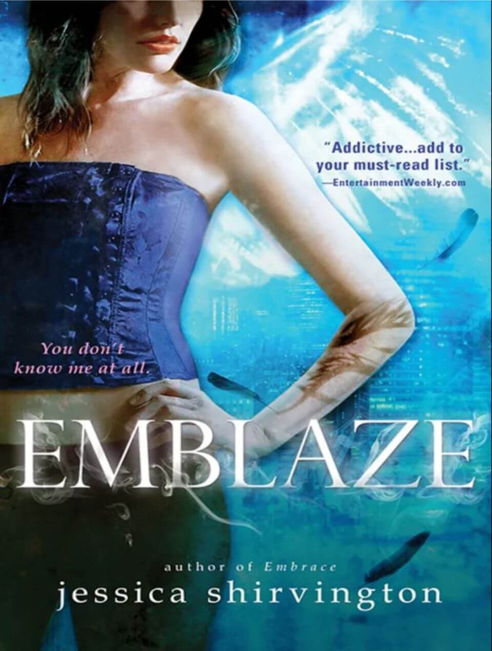 Emblaze book cover