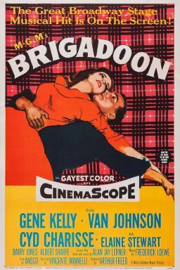 Brigadoon 1954 movie poster