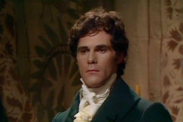 Mr. Darcy in Pride and Prejudice 1980