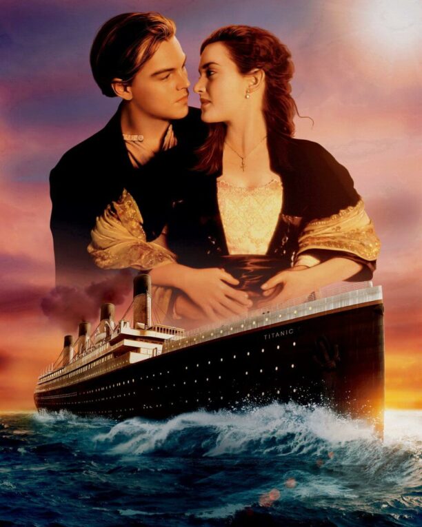 Titanic 1997 promo art