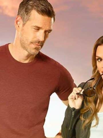 Take Two Review image - Eddie Cibrian as Eddie, and Rachel Bilson as Sam.