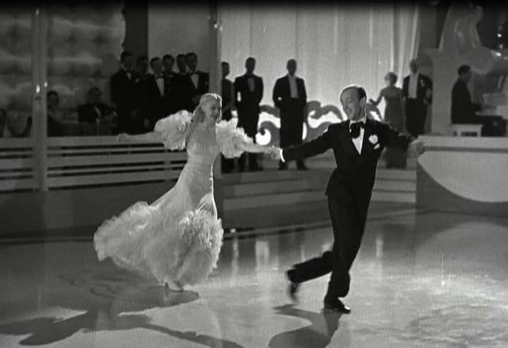 Fred Astaire and Ginger Rogers in Swing Time
