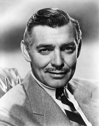 Clark Gable in Man Candy List; Hottest Classic Male Actors