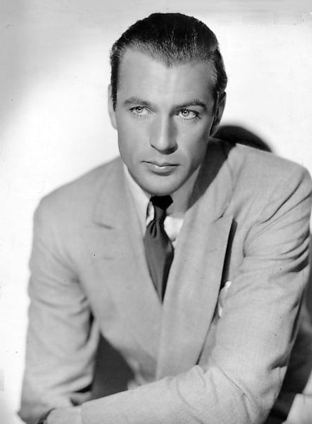 Gary Cooper in Man Candy List; Hottest Classic Male Actors