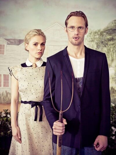 True Blood's Eric and Sookie in promo photo