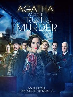 Agatha and the Truth of Murder poster with the cast