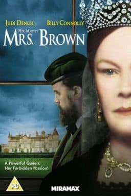 Mrs. Brown movie poster for romantic movies about older people and old love article.